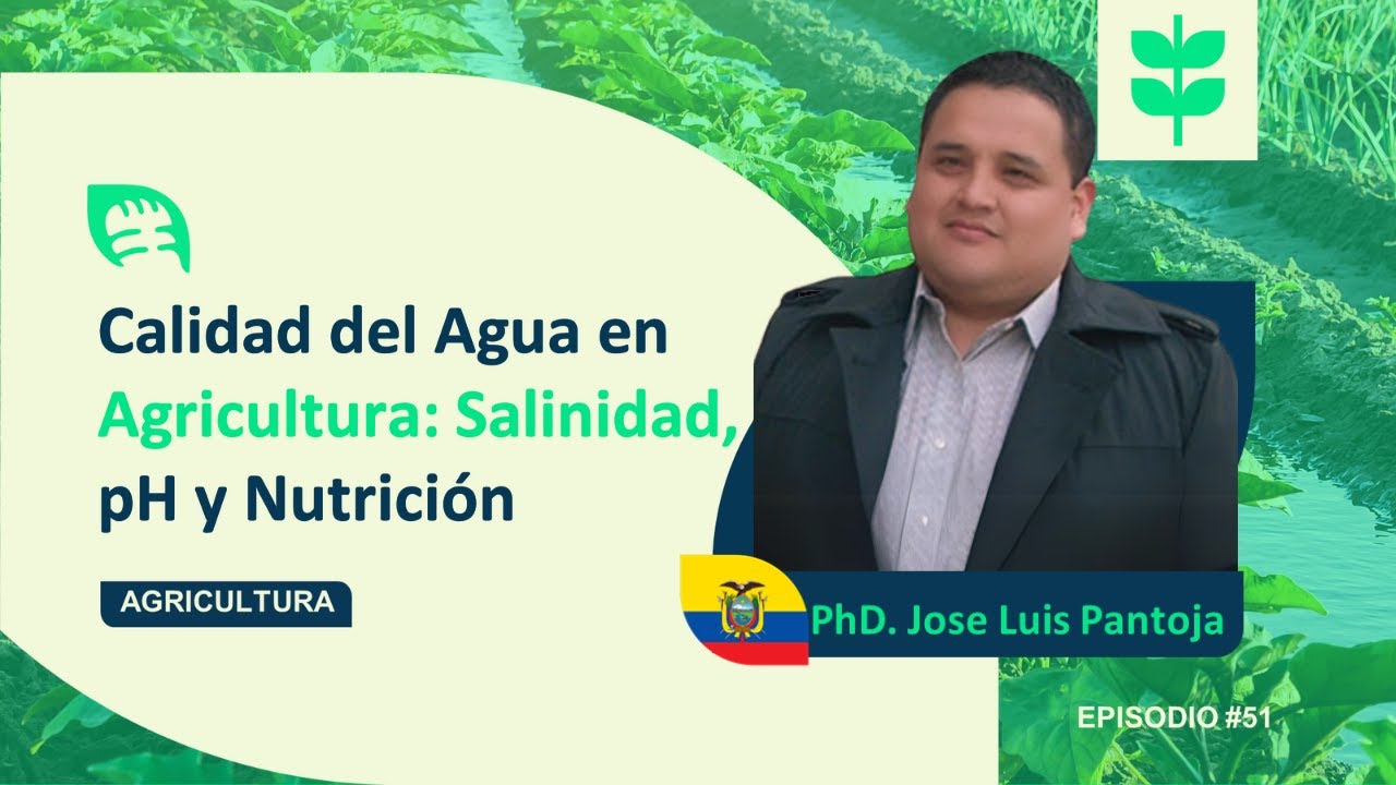 JOSE PANTOJA: ¿Cómo se usa el AGUA en NUTRICIÓN VEGETAL? 💧
