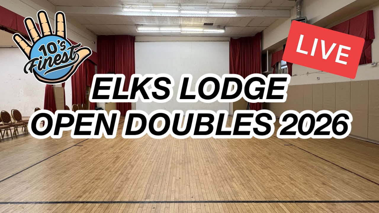 🔴 LIVE - Elks Lodge Open Doubles 2026