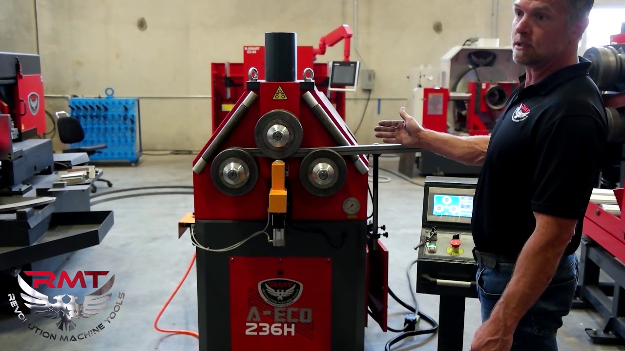 Complete Overview of the RMT A-ECO 236H- NC Angle Roll with Optional NC Control | Profile Roll