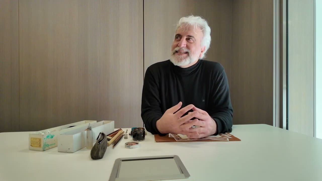 Découverte de métiers - Interview de calligraphes