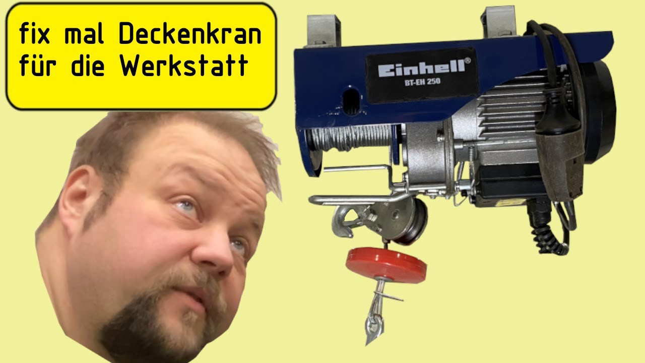Kran für die Werkstatt, ob das hält?