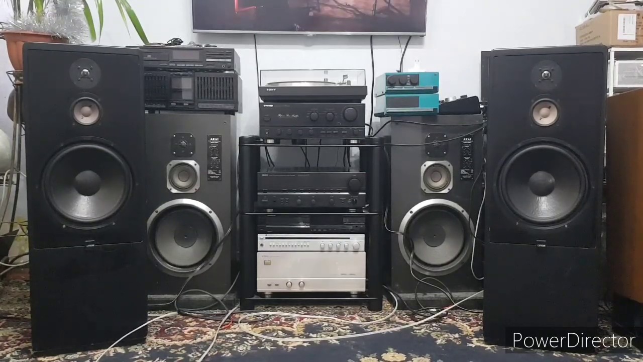 What inside in Canton CT 2000? Test sound on the Pre amp Optonica & Luxman m383
