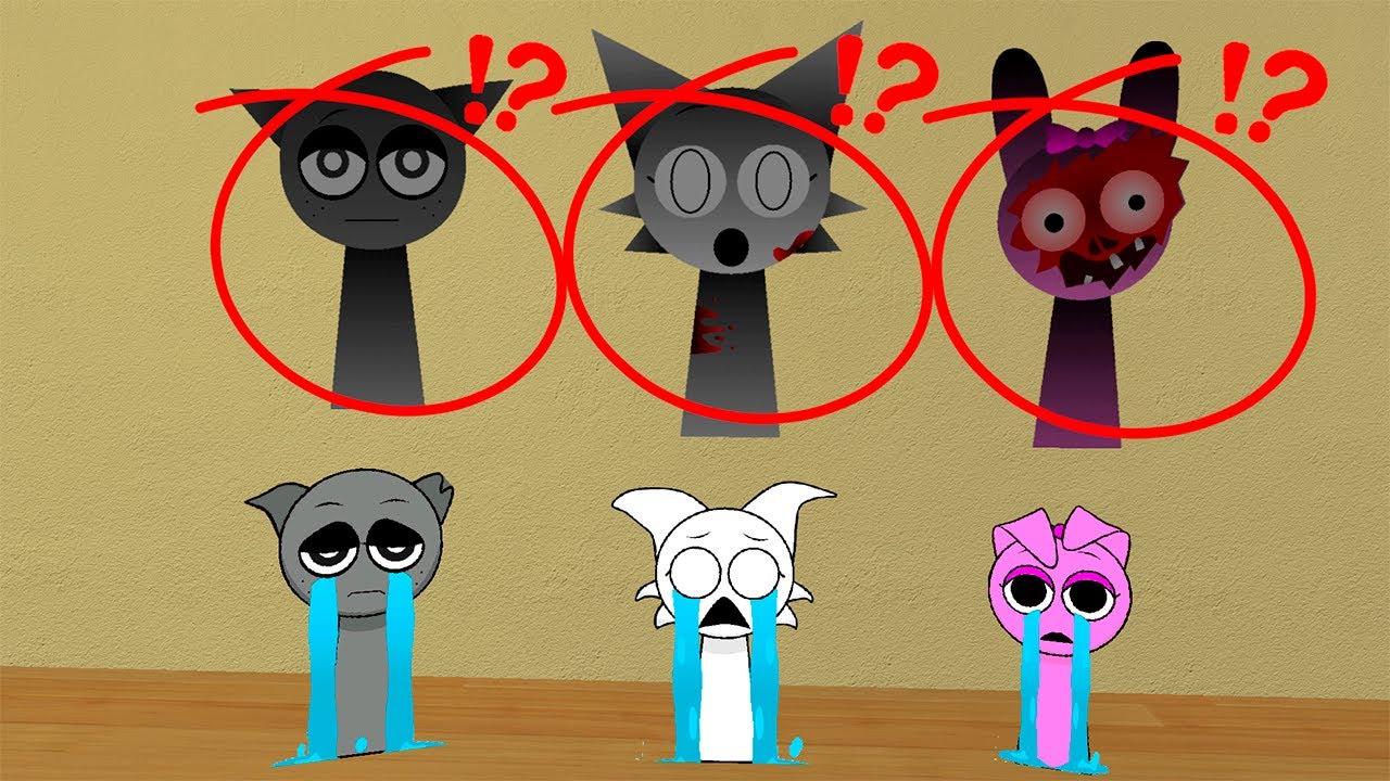 Sad Baby Sprunkies wants me to find Their Horror Parents