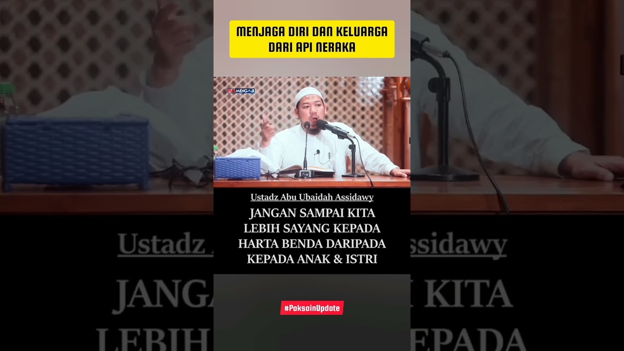 🔴 MENJAGA DIRI & KELUARGA DARI API NERAKA - Ust. Abu Ubaidah #update #mdt #renungan #dakwah #kajian