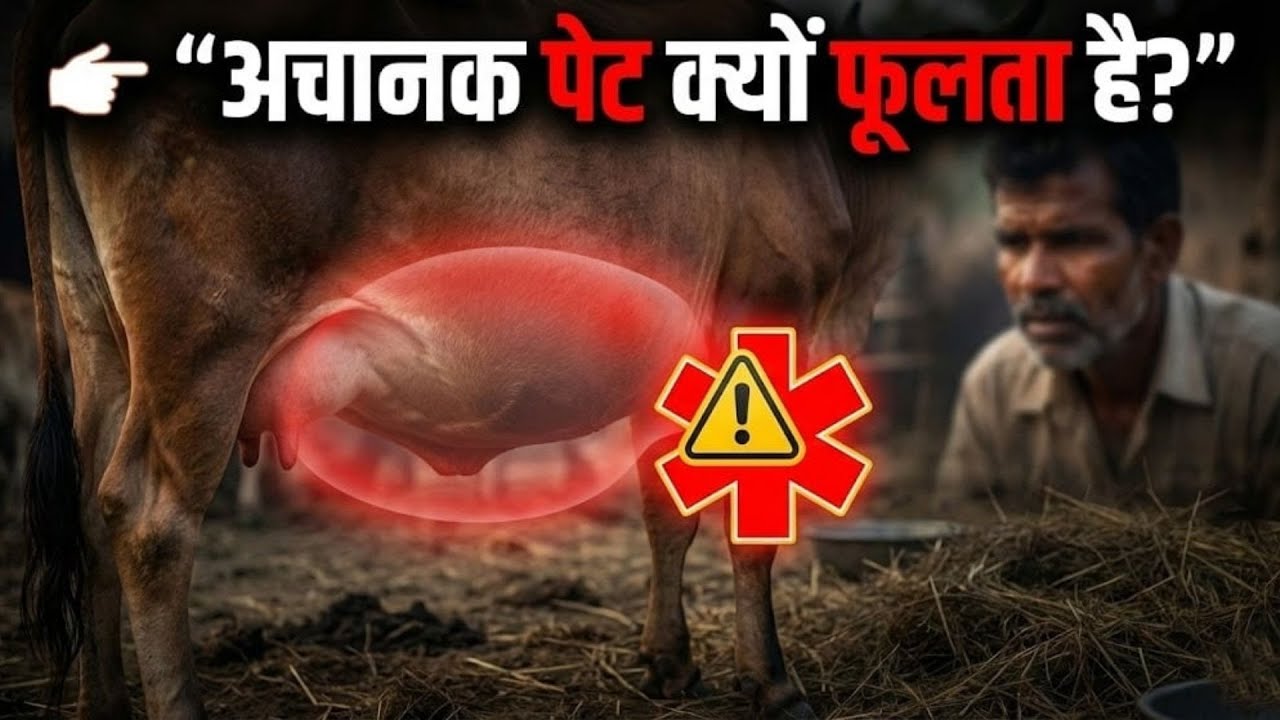 Bloat Disease Explained | गाय का पेट अचानक क्यों फूल जाता है? | #akharvbiocorp #bloat
