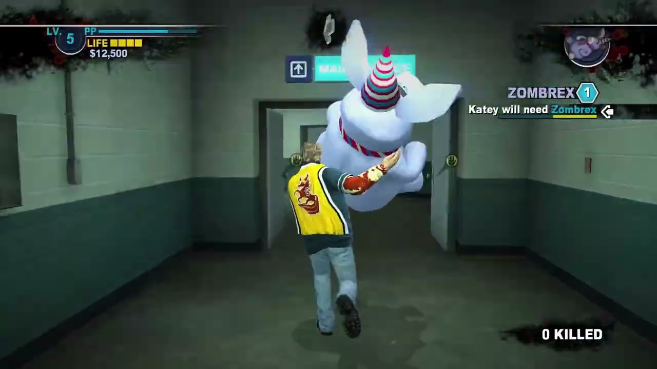 Dead Rising 2 No weapons with commentary part 1.