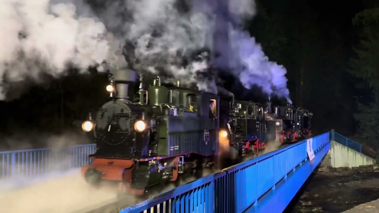 Preßnitztalbahn - Abendliche 