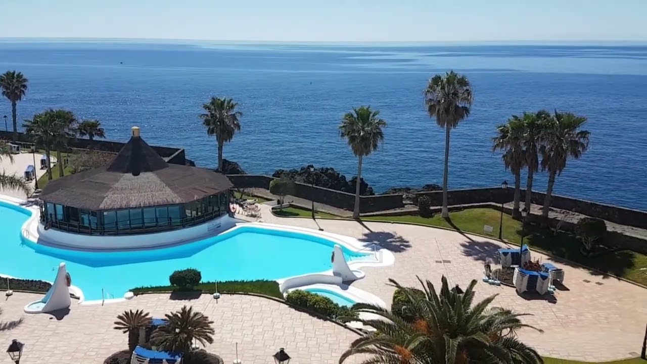 Uitzicht vanaf Tenerife Rocas Del Mar Appartement 3