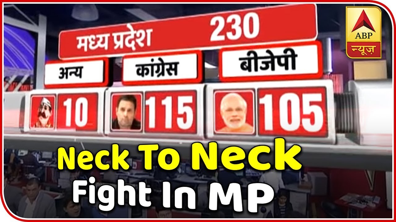 Neck To Neck Fight Between Congress & BJP In MP| Assembly Election 2018 | ABP News