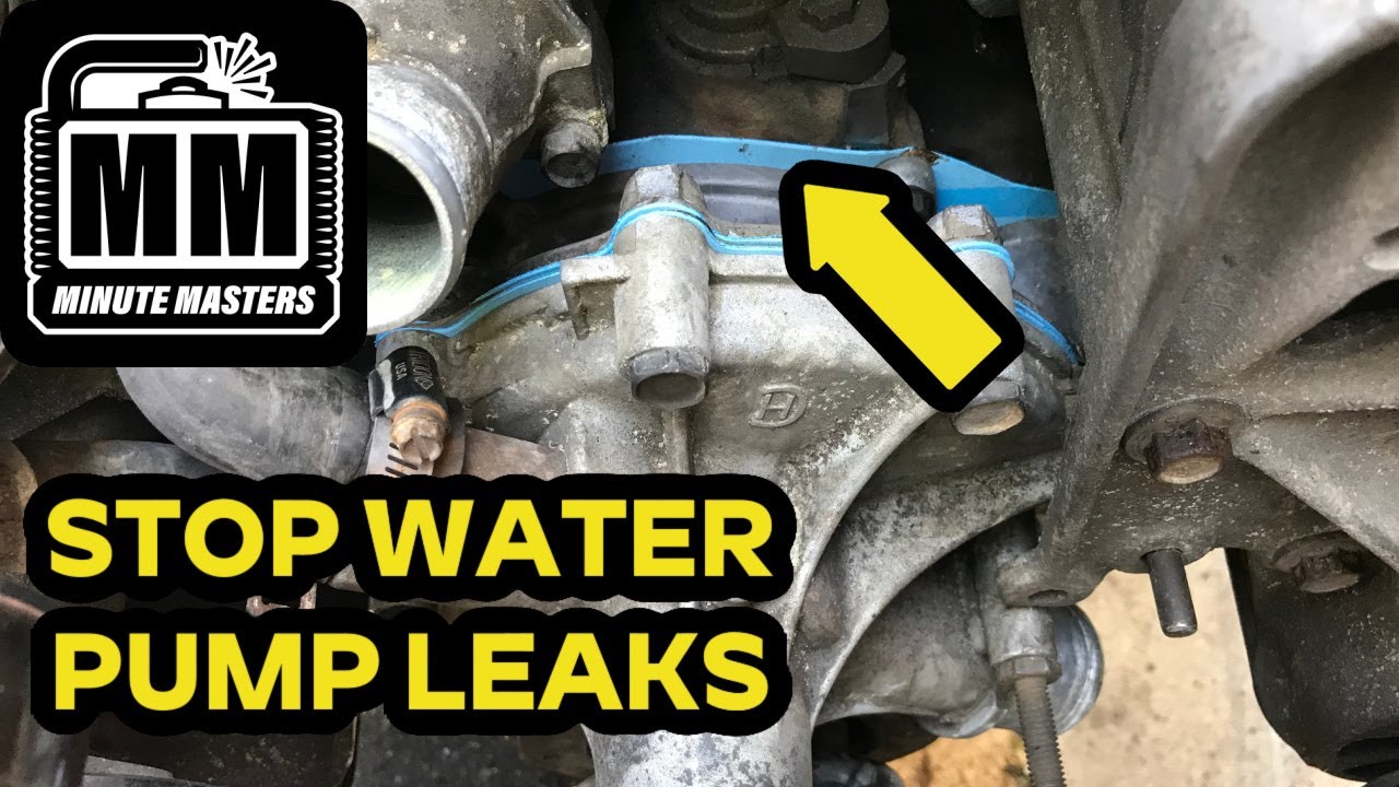 How to Replace Timing Cover & Water Pump Gaskets | 1995 Ford F150