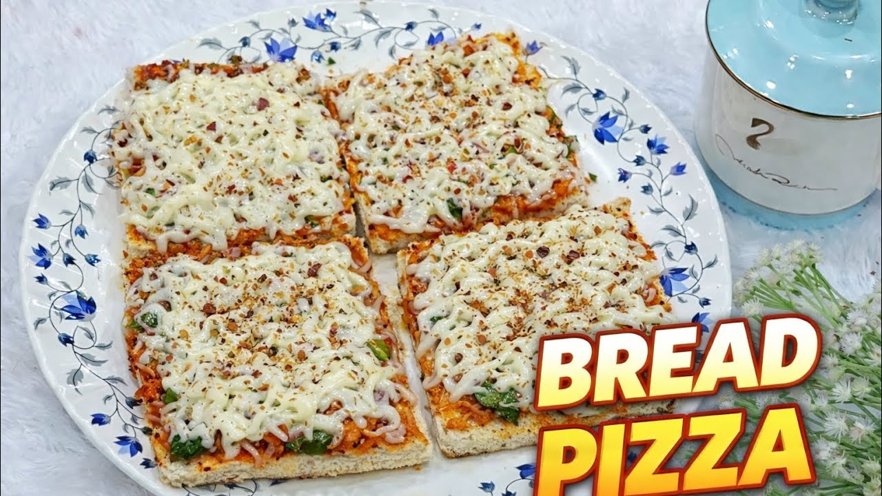 Ramadan 2026 Special 🌙 | Cheesy Bread Pizza for Iftar | Easy No Oven Snack