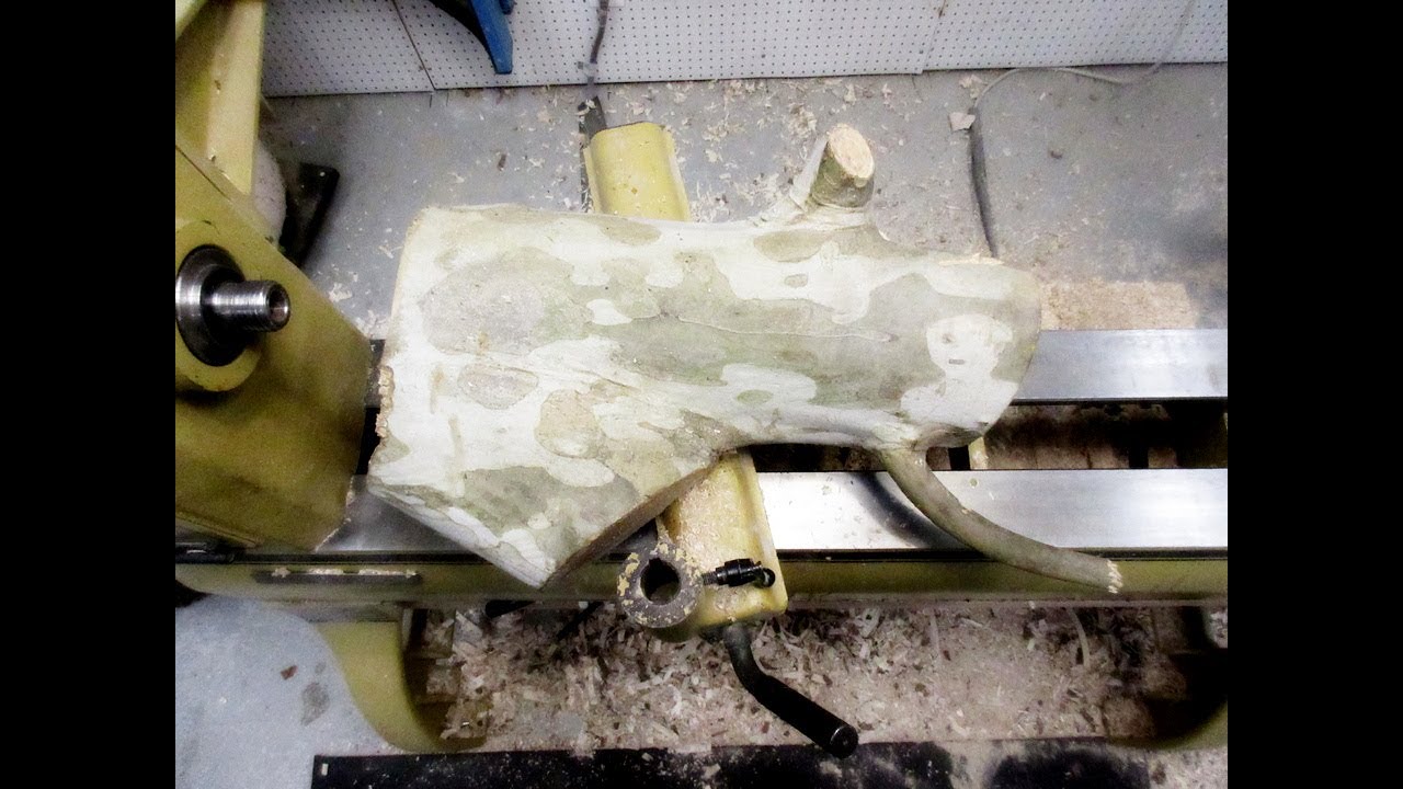 Woodturning: Sycamore Crotch Live Edge