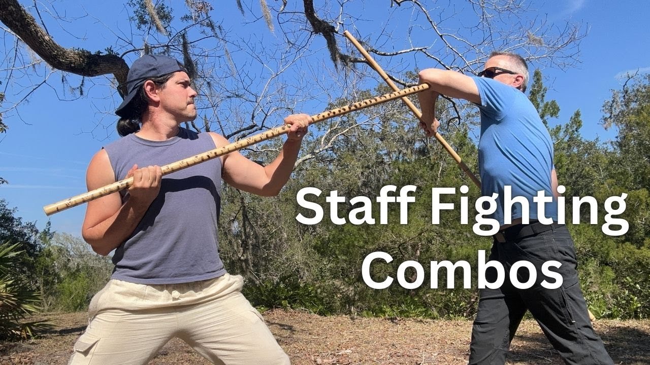 STAFF FIGHTING COMBAT COMBOS | Filipino Martial Arts