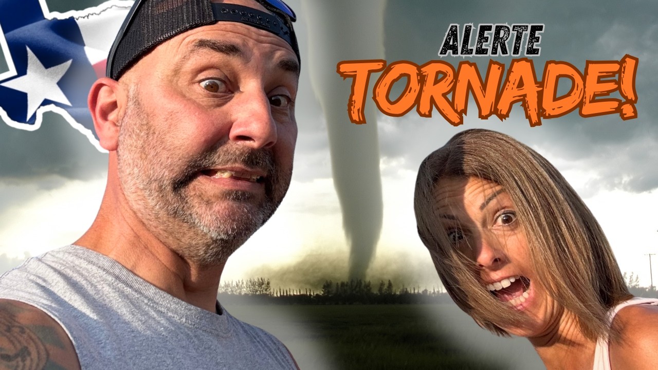 Entre alerte de tornade et paysages texans
