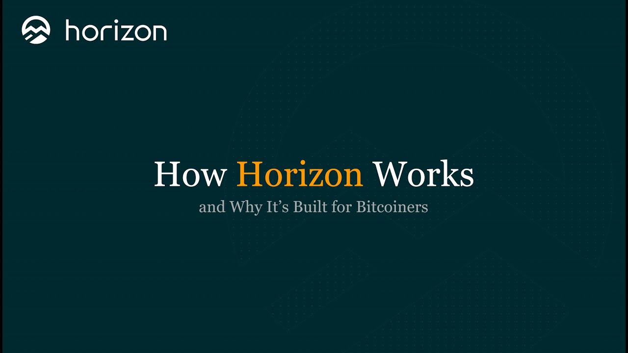 Introducing Horizon: Buy Bitcoin using Home Equity
