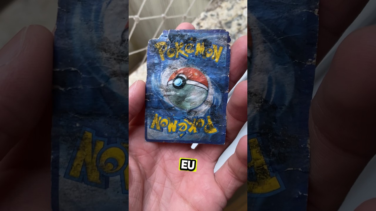 Achei uma carta POK&Eacute;MON na Rua!!! Deu bom?? #shorts #viral #pokemon #cards