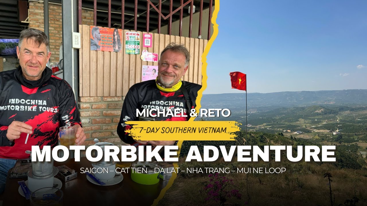 Michael and Reto | 7 Day Southern Vietnam Motorbike Adventure from Saigon to Nam Cat Tien, Dalat