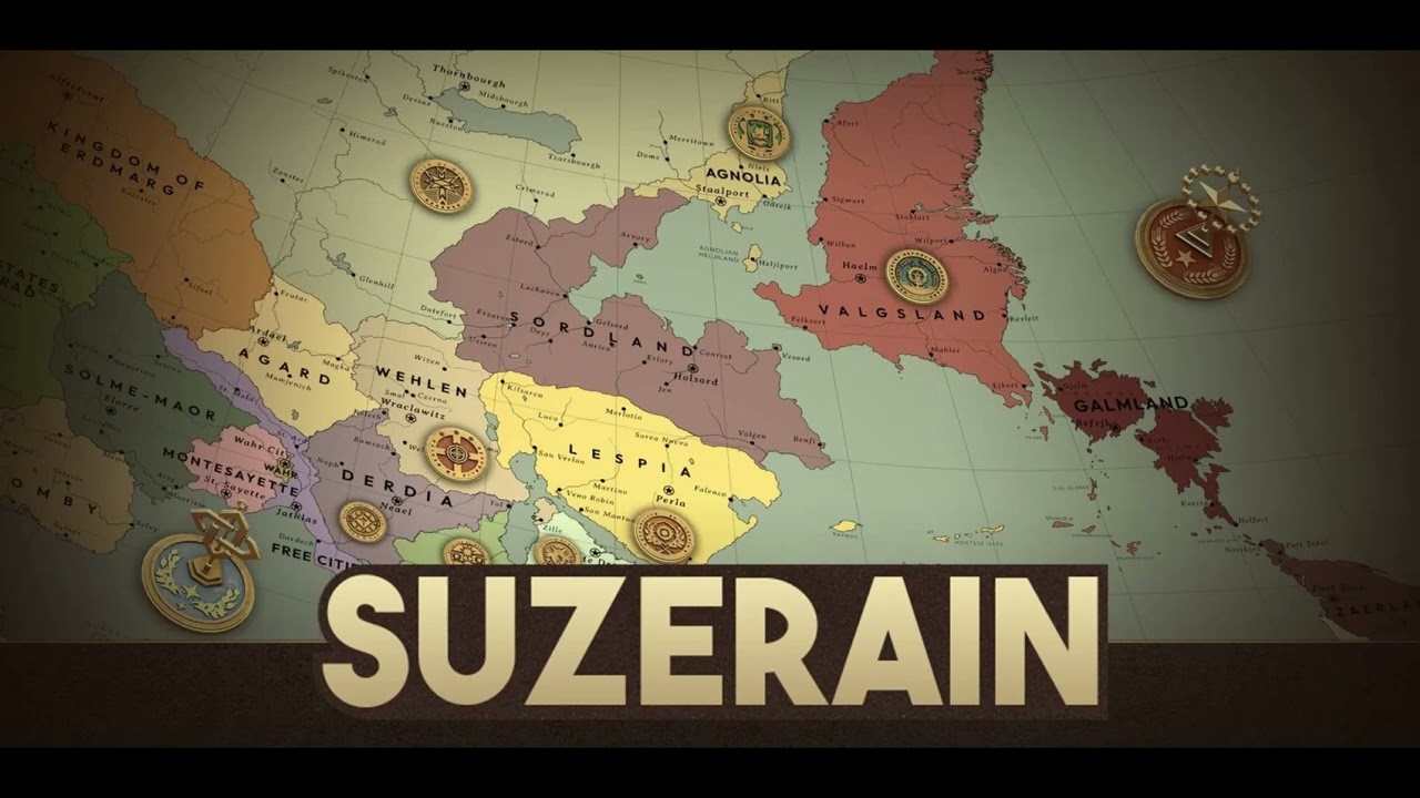Suzerain (PC): Main Menu Soundtrack Theme From 2.0 Update - 16+ Minute Loop