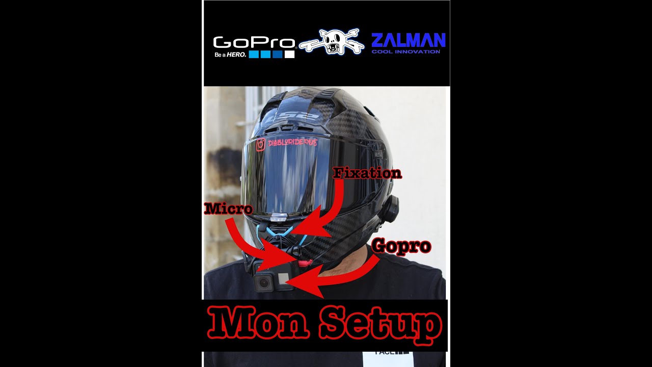 MON SET UP MOTOVLOG ll GOPRO HERO 7 BLACK
