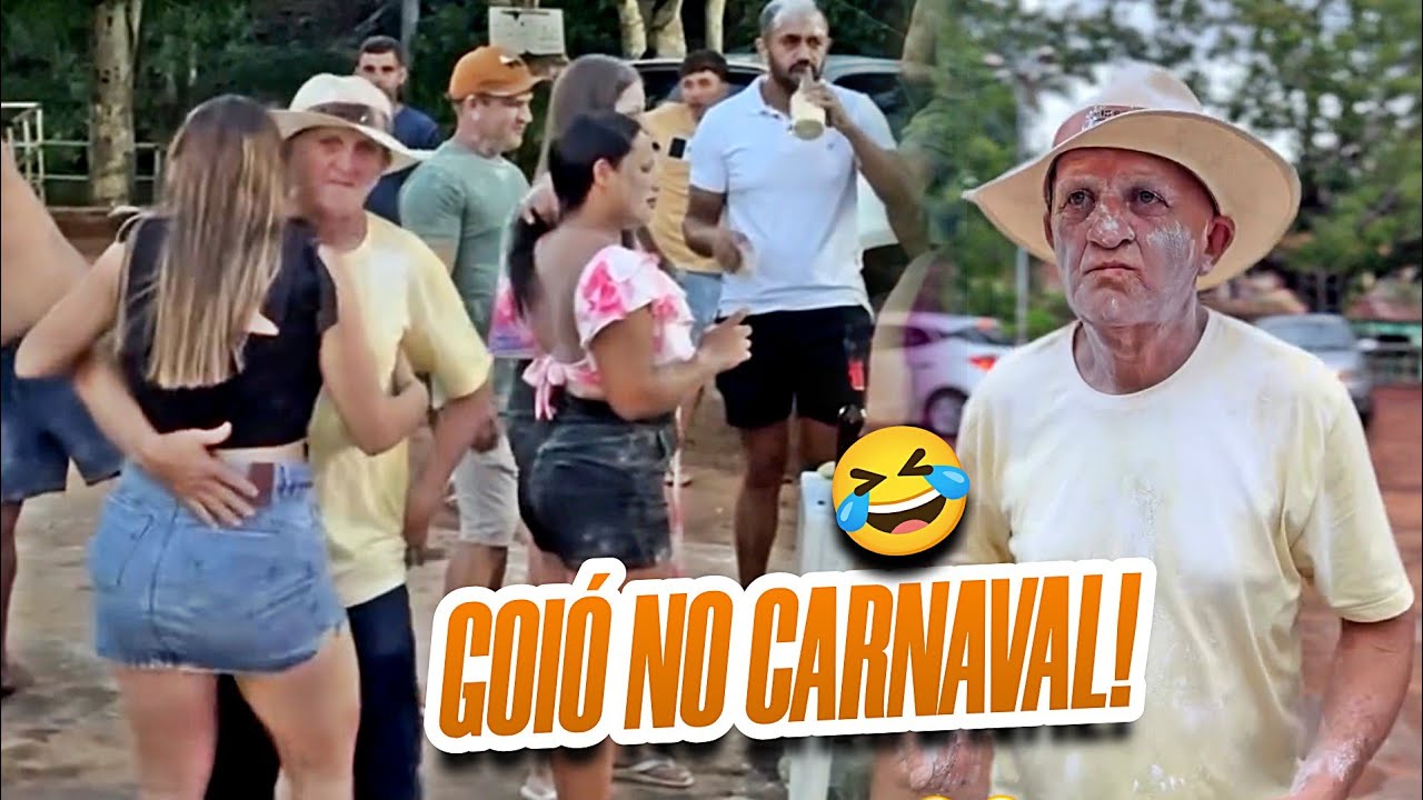 GOIÓ CURTINDO O CARNAVAL 😂😂 VEJA O QUE ACONTECEU! KKKK