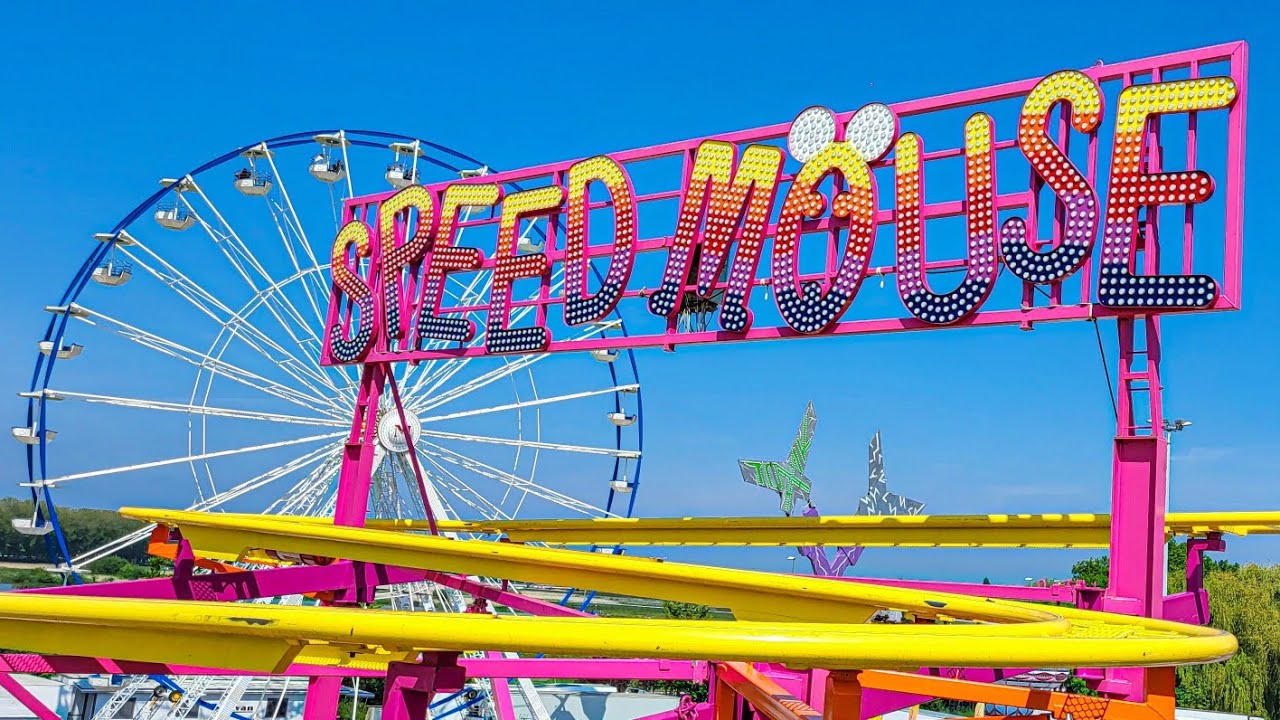 Speed Mouse (Jacquier) - Mounted 4K On-Ride POV | 🇨🇵 Foire de Pâques Caen 2023