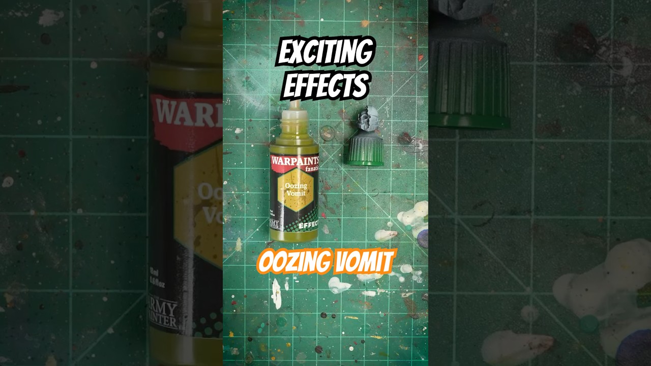 &laquo;Слюнявая рвота&raquo; &mdash; Warpaints Fanatic Effects #миниатюрнаяживопись