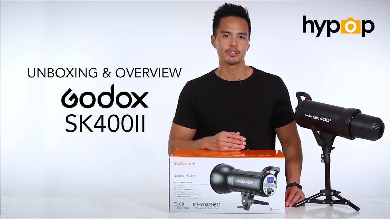 Распаковка и обзор студийной вспышки Godox SK400II
