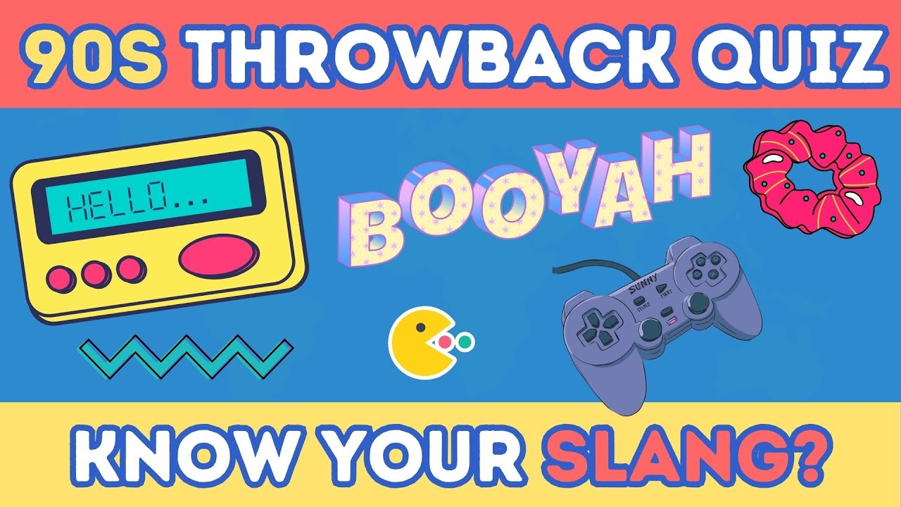 Know Your 90s Slang Quiz | Are You All That or Totally Clueless? #90sSlangQuiz #90strivia #retro