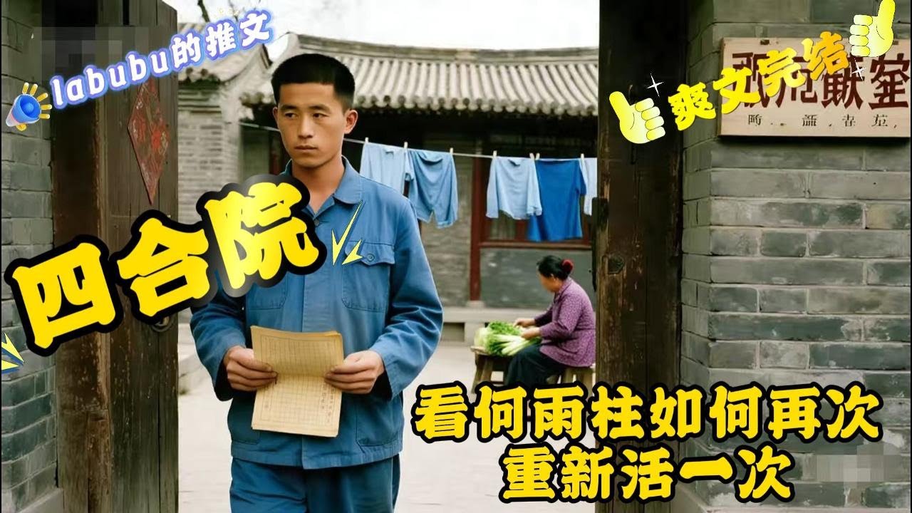完结《四合院》晚年何雨柱被赶出四合院，最后冻死在桥洞里，带着这份不甘，何雨柱最后不知道怎么的就被安排了再次回到52年何大清刚刚离开四合院时候。 看何雨柱如果再次重新活一次....#重生#四合院