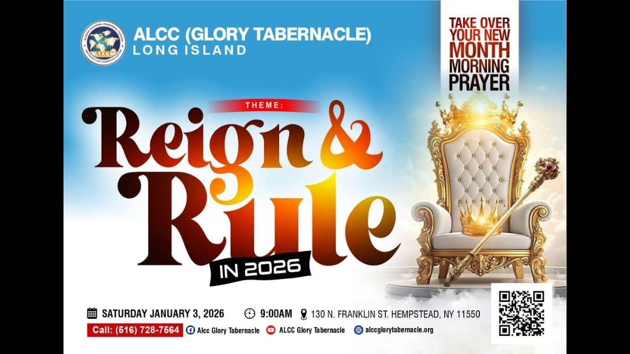 Take Over Your New Month Prayer |January 3rd 2026 | Pastor Julius Ogunnaya | ALCC Glory Tabernacle