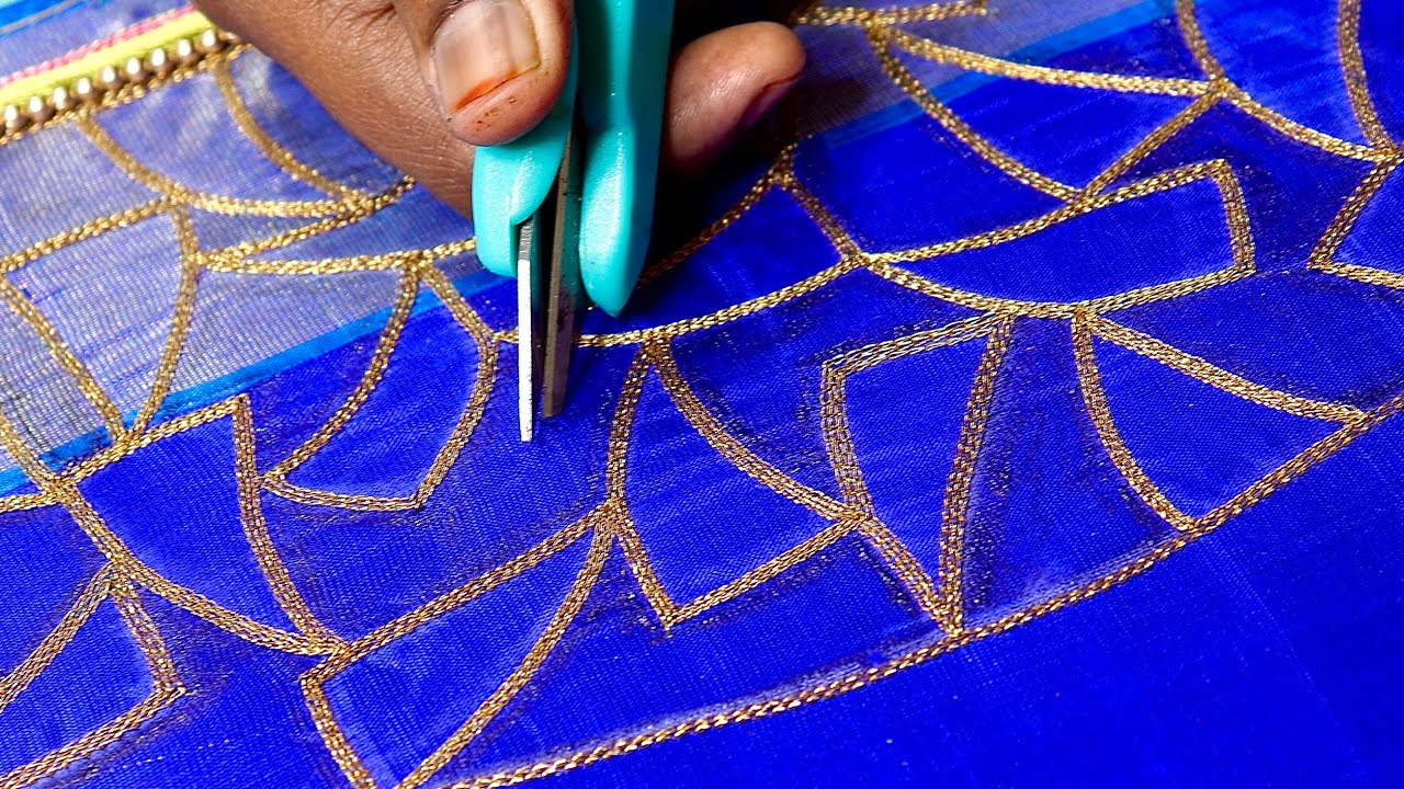 Cutwork embroidery for beginners