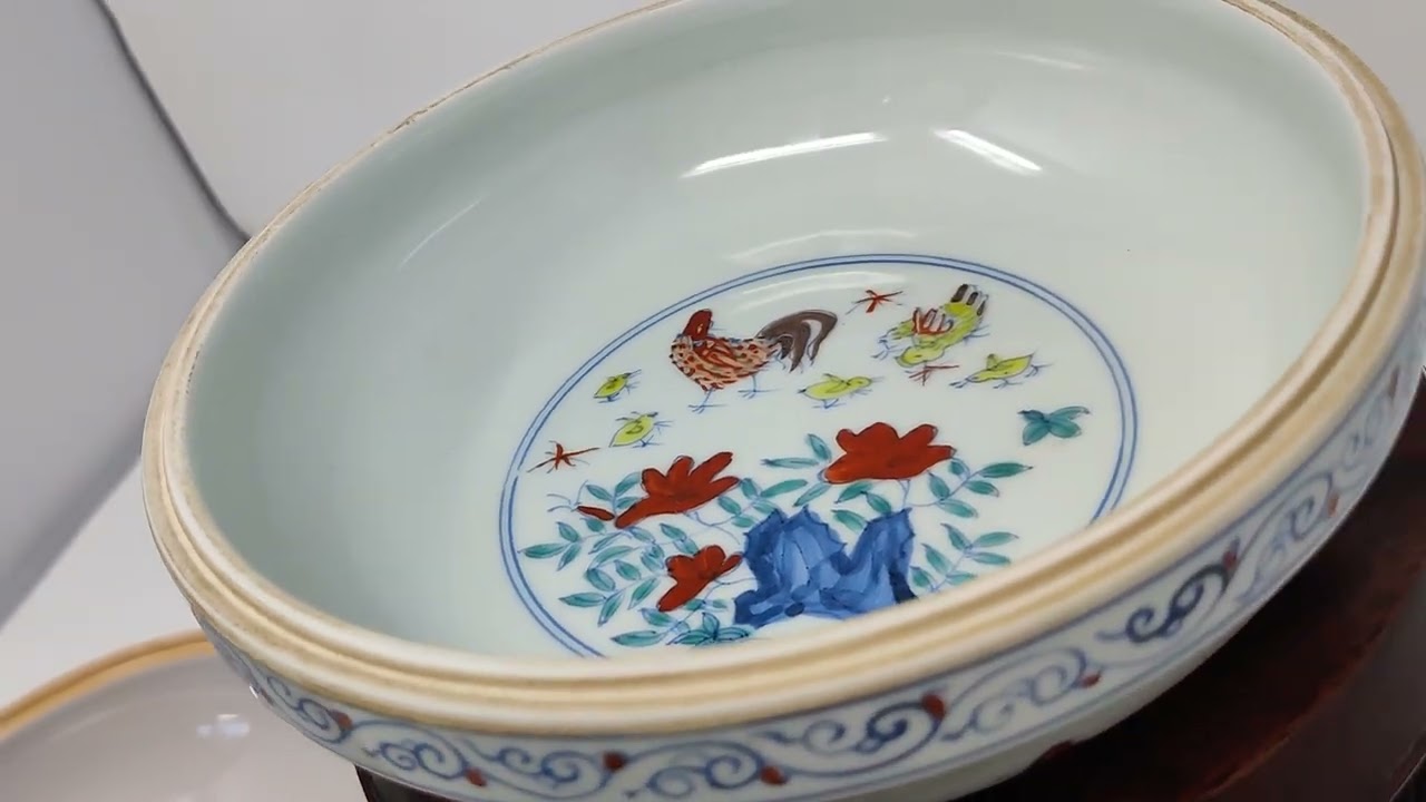 Doucai porcelain of the Chenghua era, Ming Dynasty 1368-1644