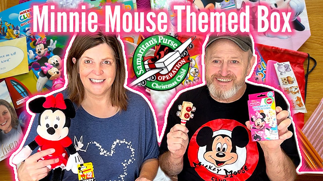 Операция «Рождественский ребенок»: подарочный набор с Минни Маус для девочки 2-4 лет.