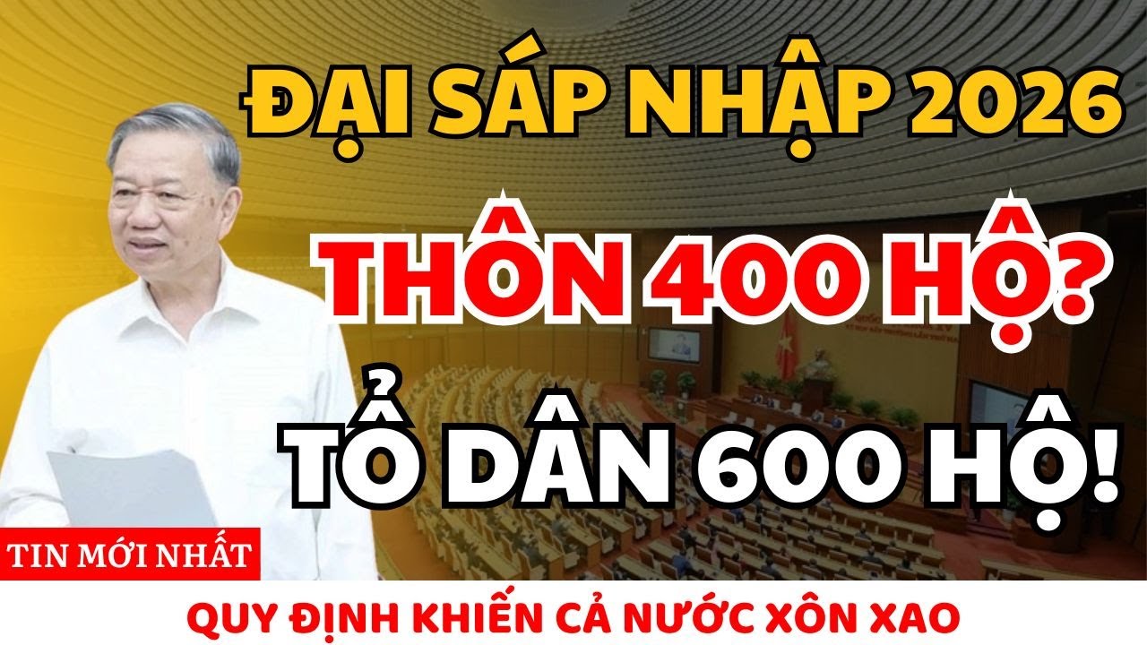 Sáp Nhập Thôn Xóm 2026: Quy định Mới Người Dân Phải Biết Sau Sáp Nhập