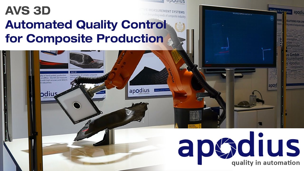 AVS 3D - Automated Quality Control for Composite Production | Apodius GmbH - Quality in Automation