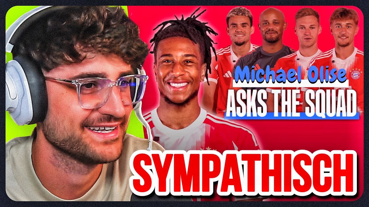 MICHAEL OLISE stellt seinen TEAMMATES FRAGEN über die NEUE SAISON!😂🤩 Bayern Season Prediction💫