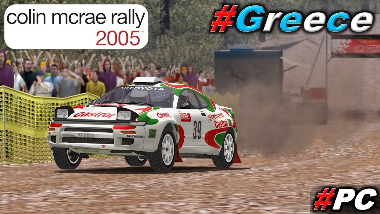 Colin McRae Rally 2005 (PC) - Toyota Celica GT-Four @Greece SS2 - Fanatec CSL DD - 1440p