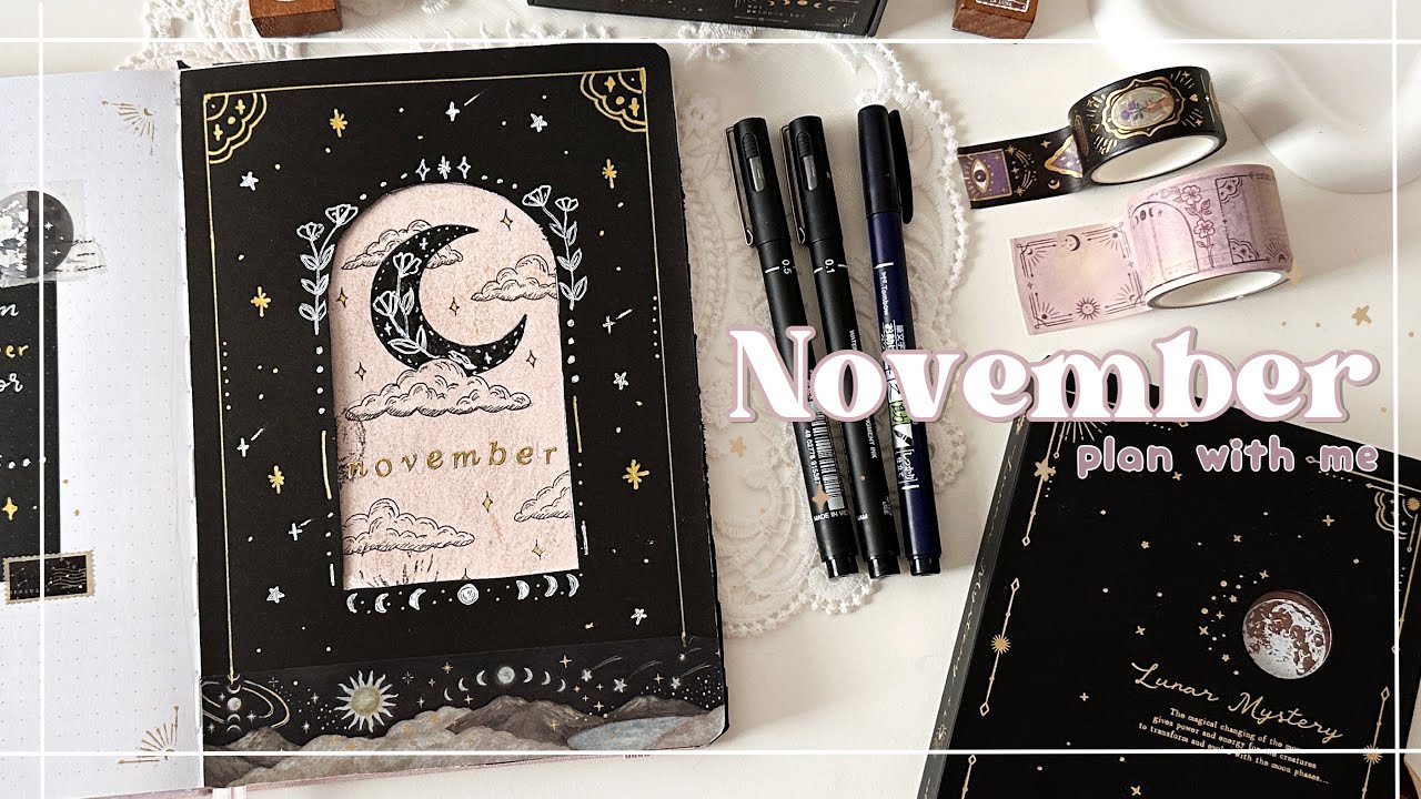 Bullet Journal Noviembre 2023 | Plan with me🌙