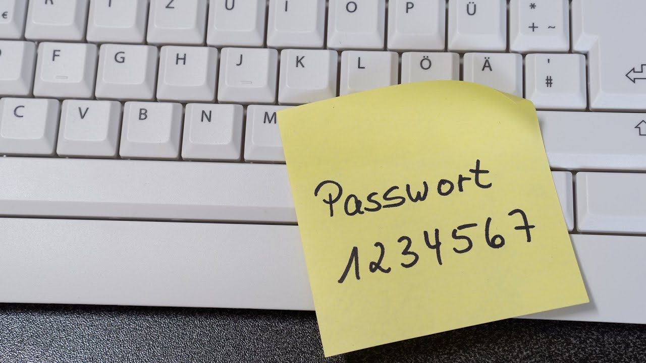 Die 5 h&auml;ufigsten Passwort-Fehler!