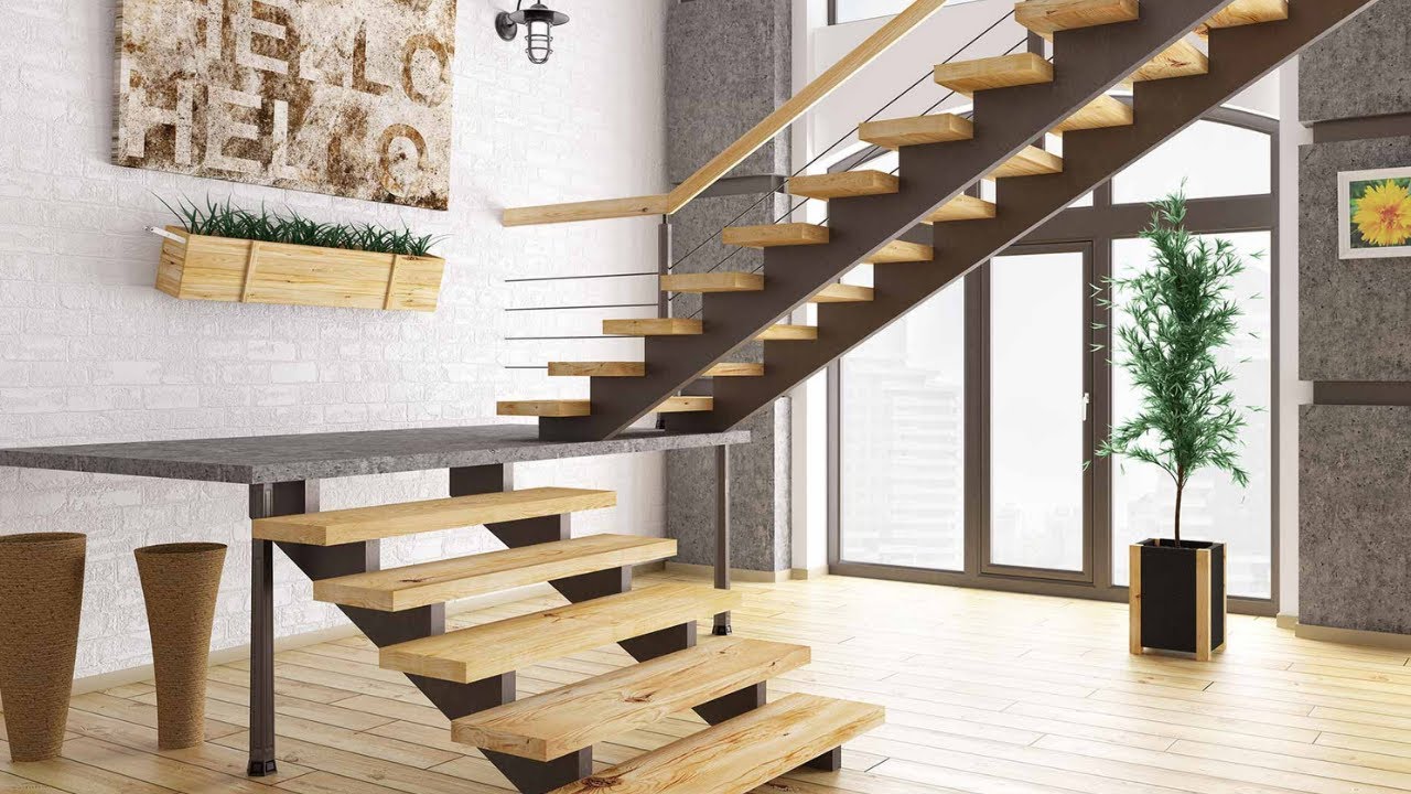 65 ESCADAS INTERNAS PARA CASAS | Concreto Madeira e Ferro!