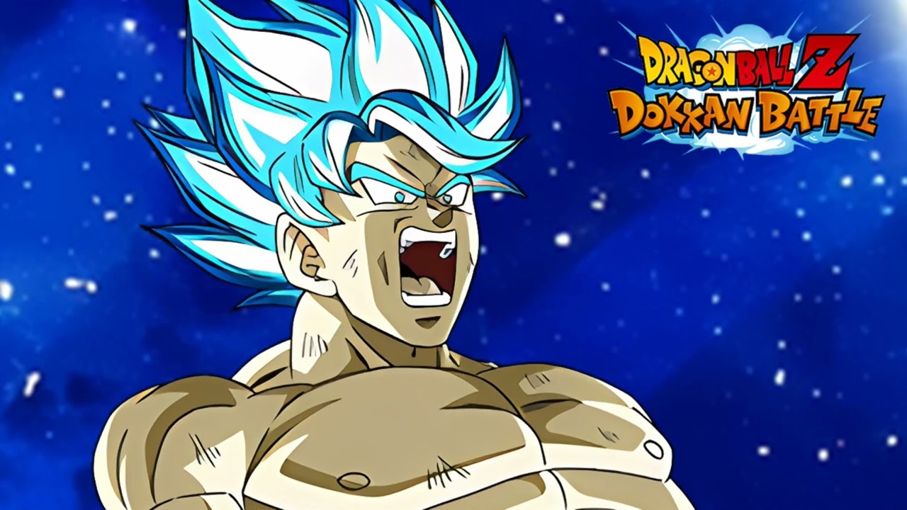 Dragon Ball Z Dokkan Battle: Universe Tree Power Super Saiyan Blue Goku Active Skill OST