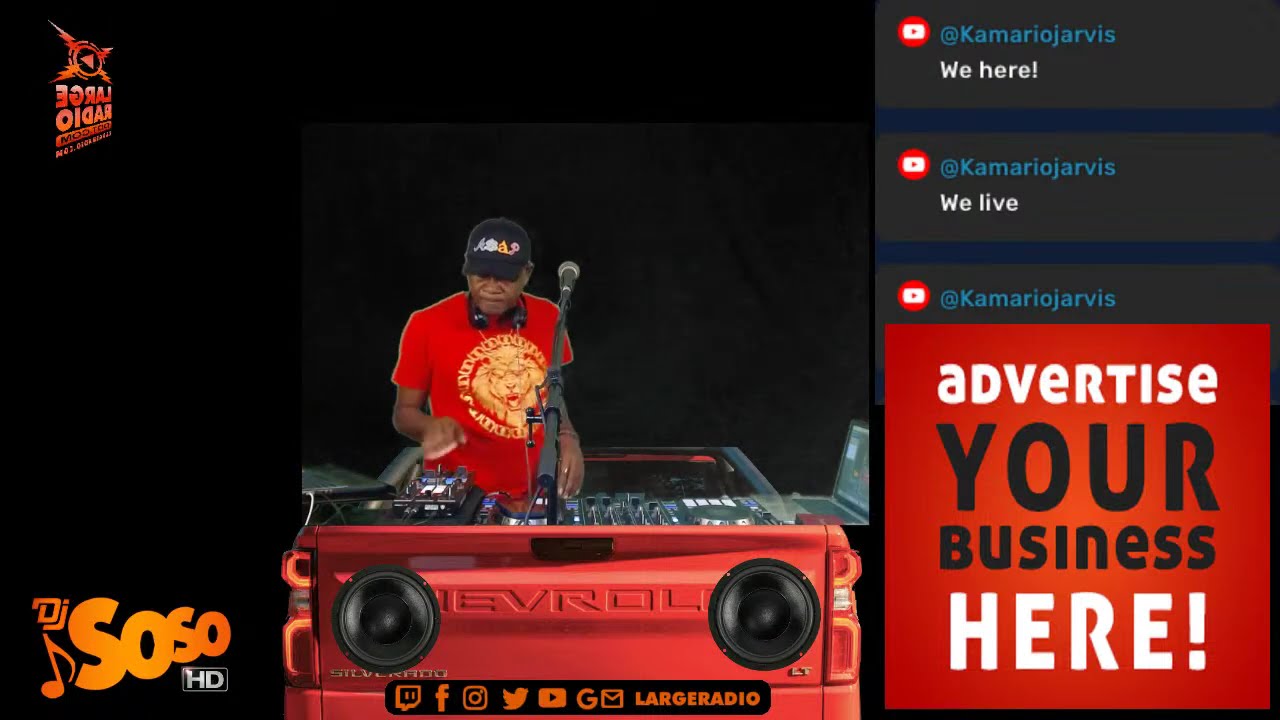 Jan 10 - StanMan and SoSo Live on LargeRadio.com - Soca Saturdays