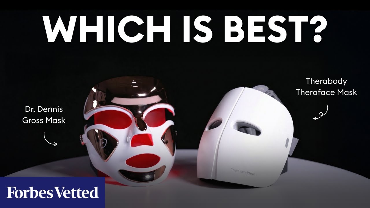 Therabody TheraFace vs. Dr. Dennis Gross  | Best LED Face Masks | Forbes Vetted Versus