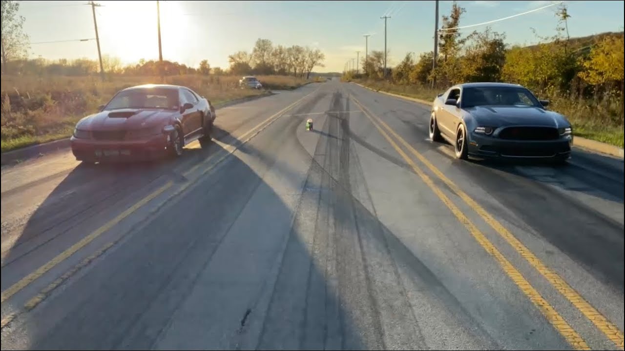Testing the turbo 2valve 4.6 mustang !