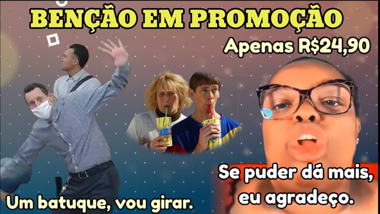 O ENGRAÇADO MUNDO GOSPEL #47 BENÇÃO EM PROMOÇÃO 24,90
