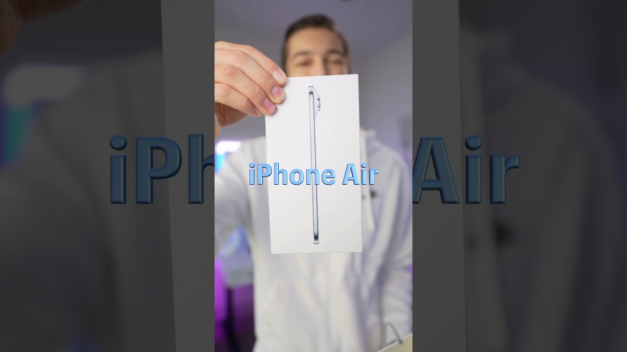 Все ошибаются насчет iPhone Air🤔