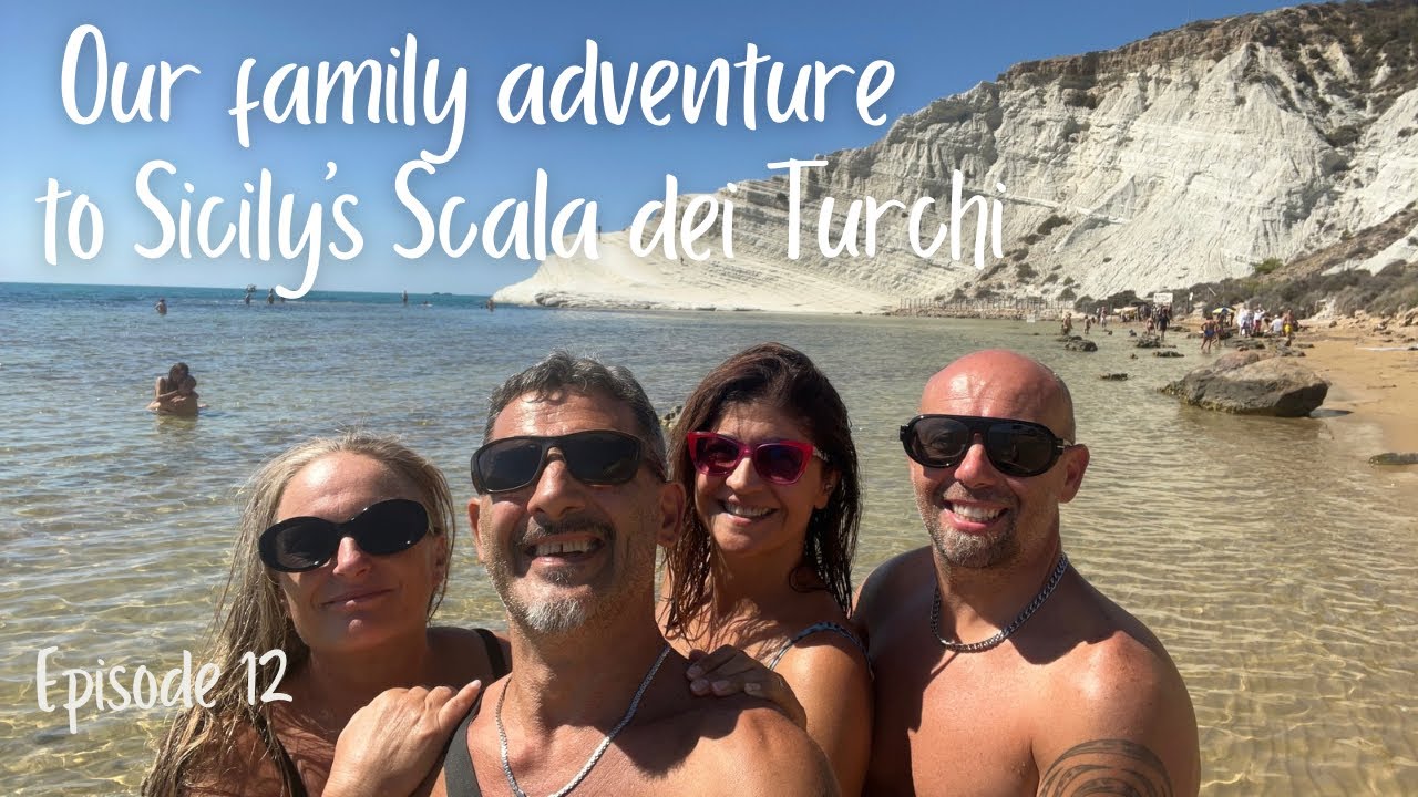 Sicily’s Scala dei Turchi & more with our family, episode 12