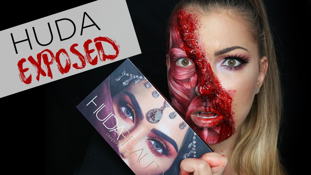 HUDA BEAUTY EXPOSED!!! Creepy Halloween Look  | Ana's Beauty Café