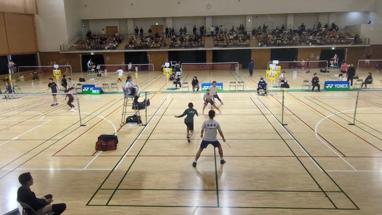 全日本シニアXD2回戦目 駒井松尾 vs 起細野（埼玉東京）