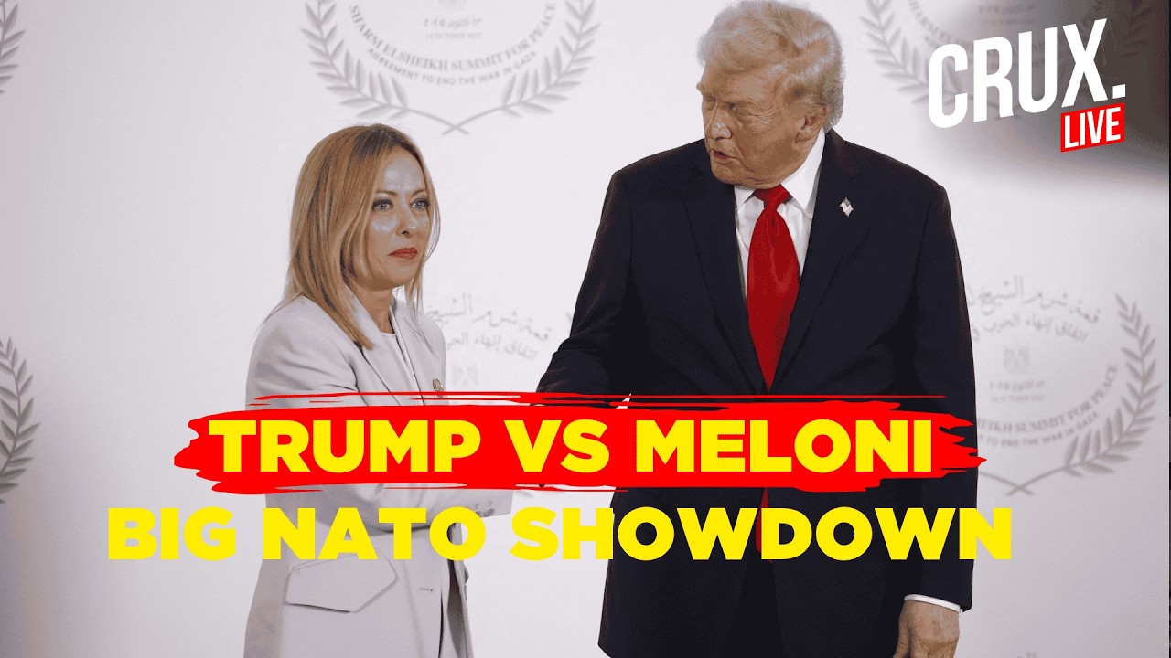 BREAKING LIVE | Trump And Meloni Come Face-To-Face After G7 Photo Clash | NATO Summit | Turkey